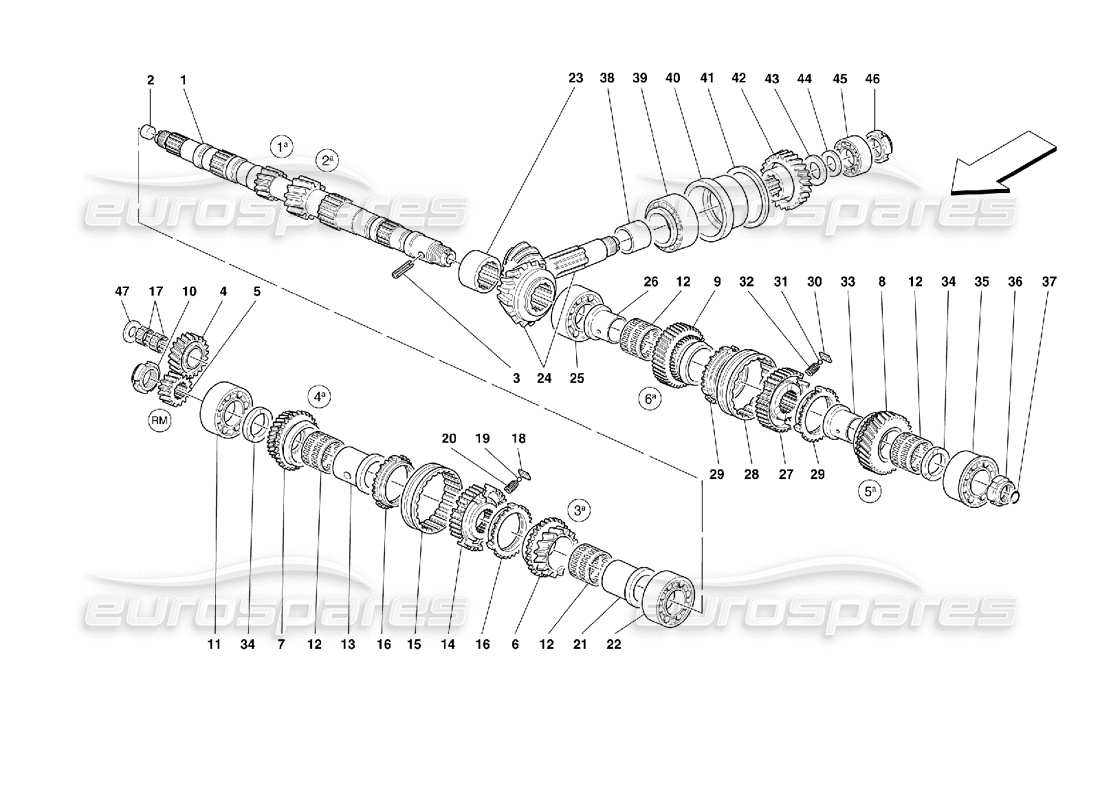 teilediagramm mit der teilenummer 107525