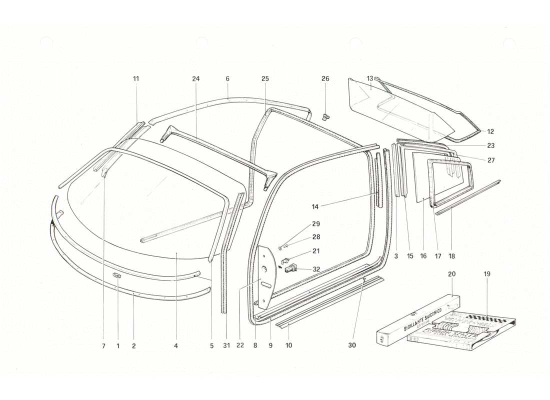 teilediagramm mit der teilenummer 60433505