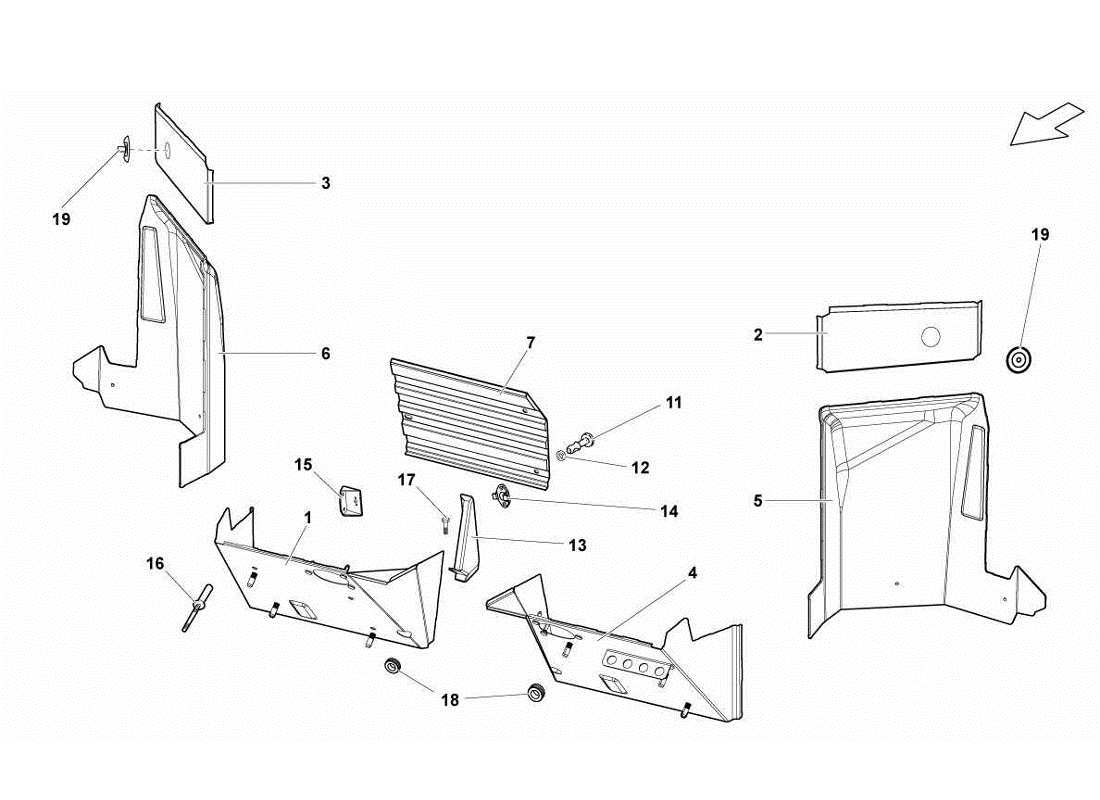 teilediagramm mit der teilenummer 8d0721495b