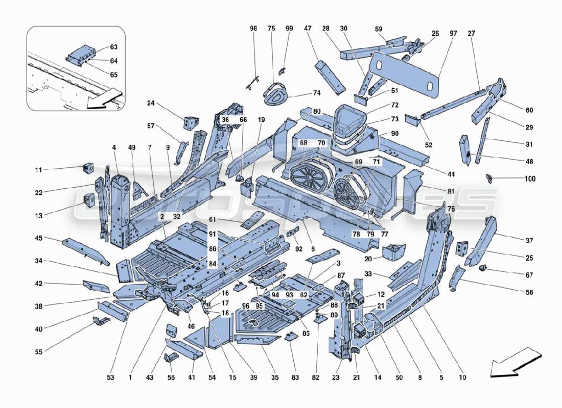 teilediagramm mit der teilenummer 325812