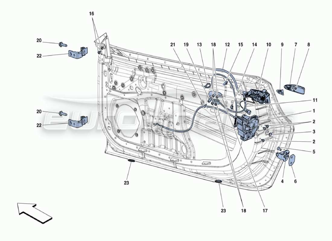 teilediagramm mit der teilenummer 69827100