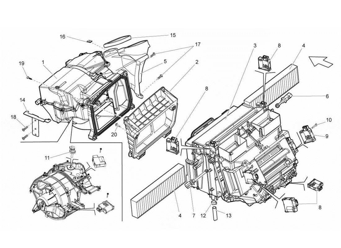 teilediagramm mit der teilenummer 4f0898438c