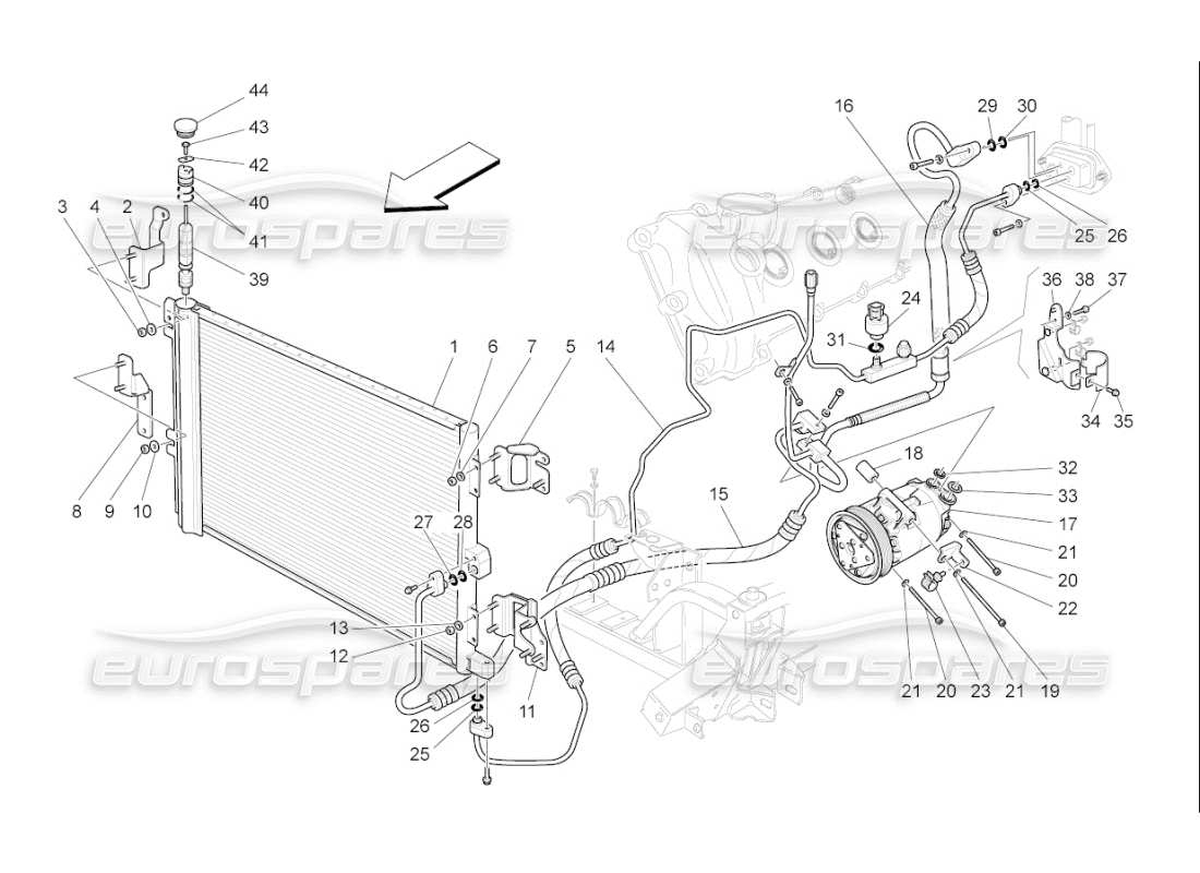 teilediagramm mit der teilenummer 251241
