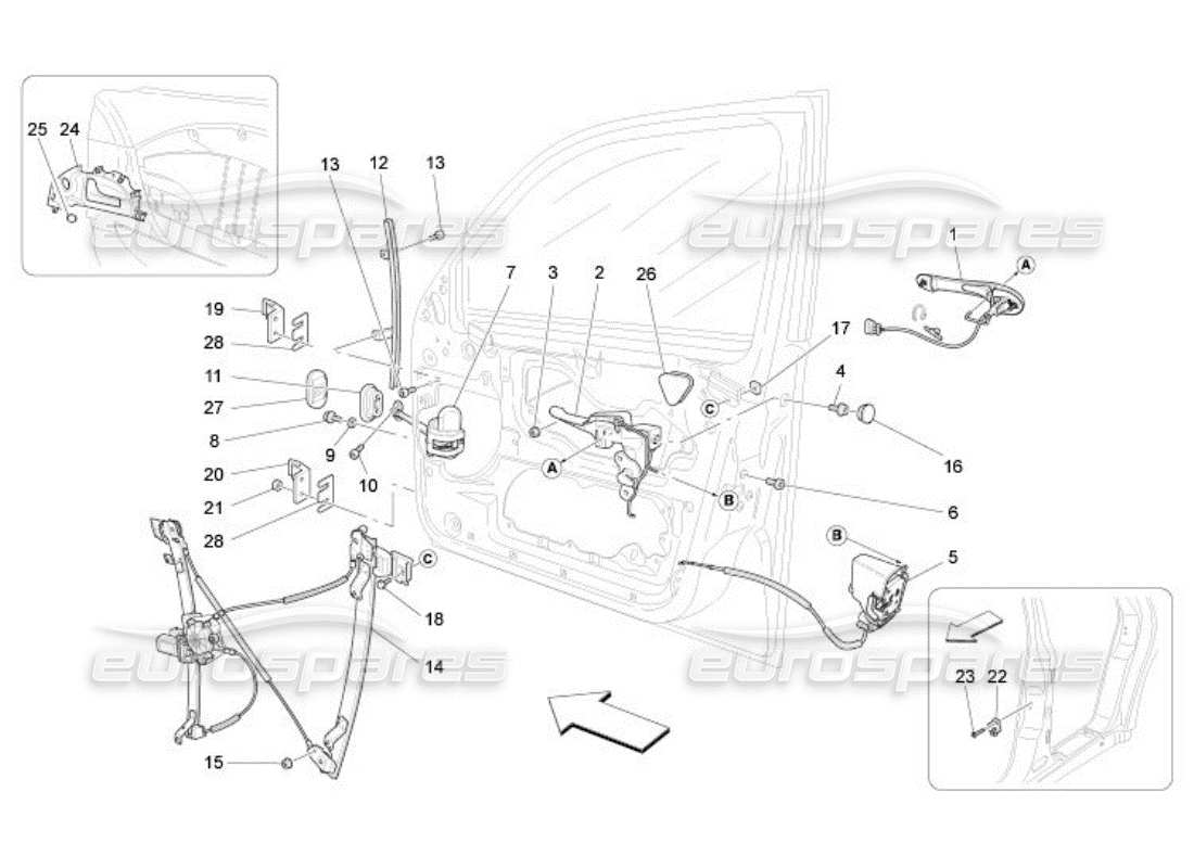 teilediagramm mit der teilenummer 67865400