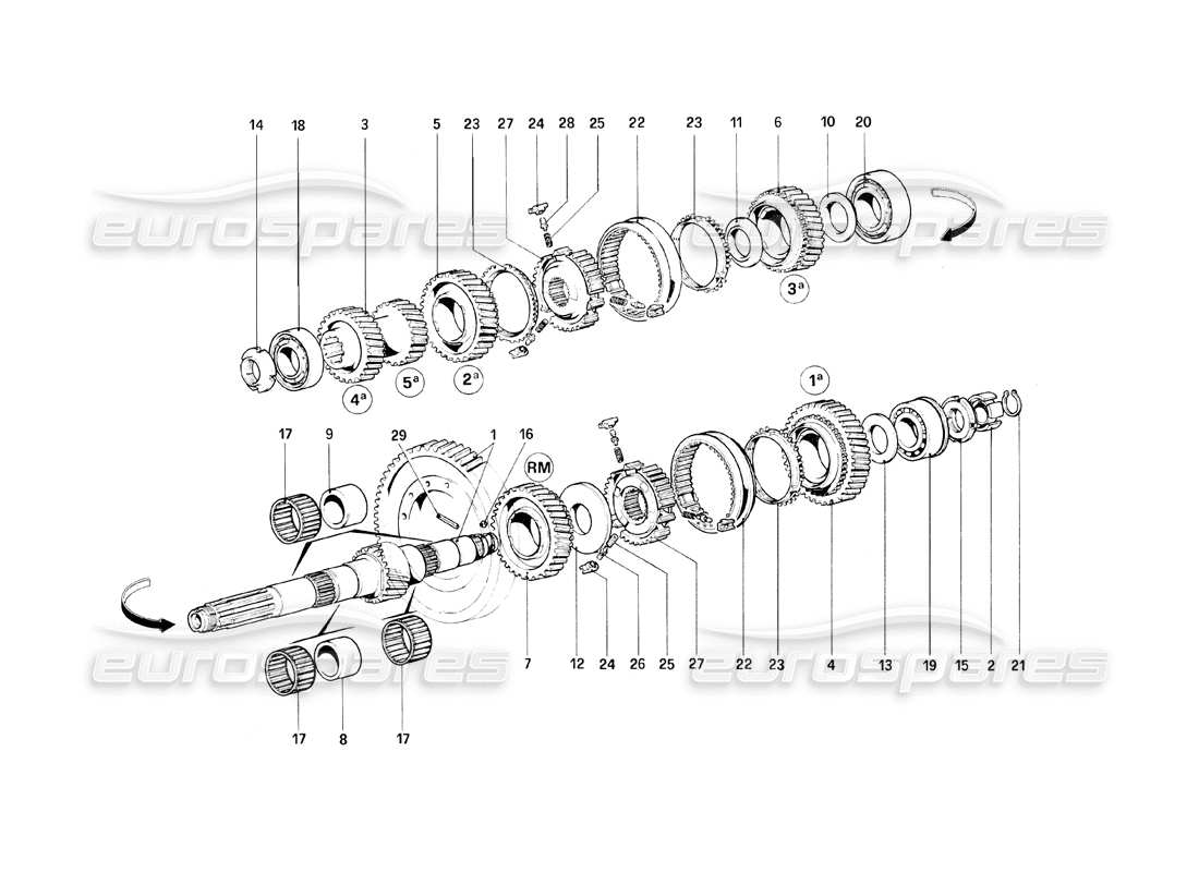 teilediagramm mit der teilenummer 113075