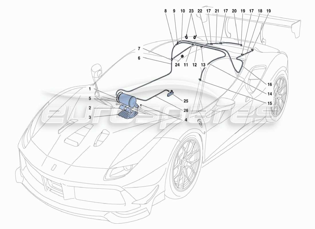 teilediagramm mit der teilenummer 257790