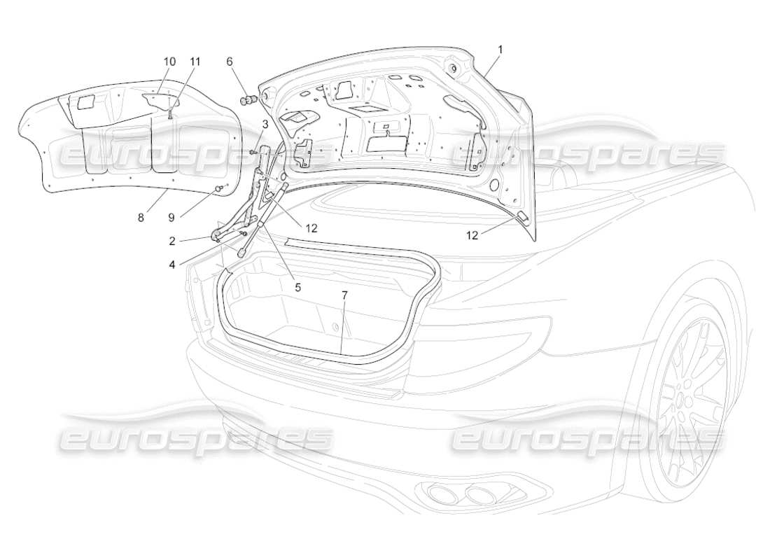 teilediagramm mit der teilenummer 81448300