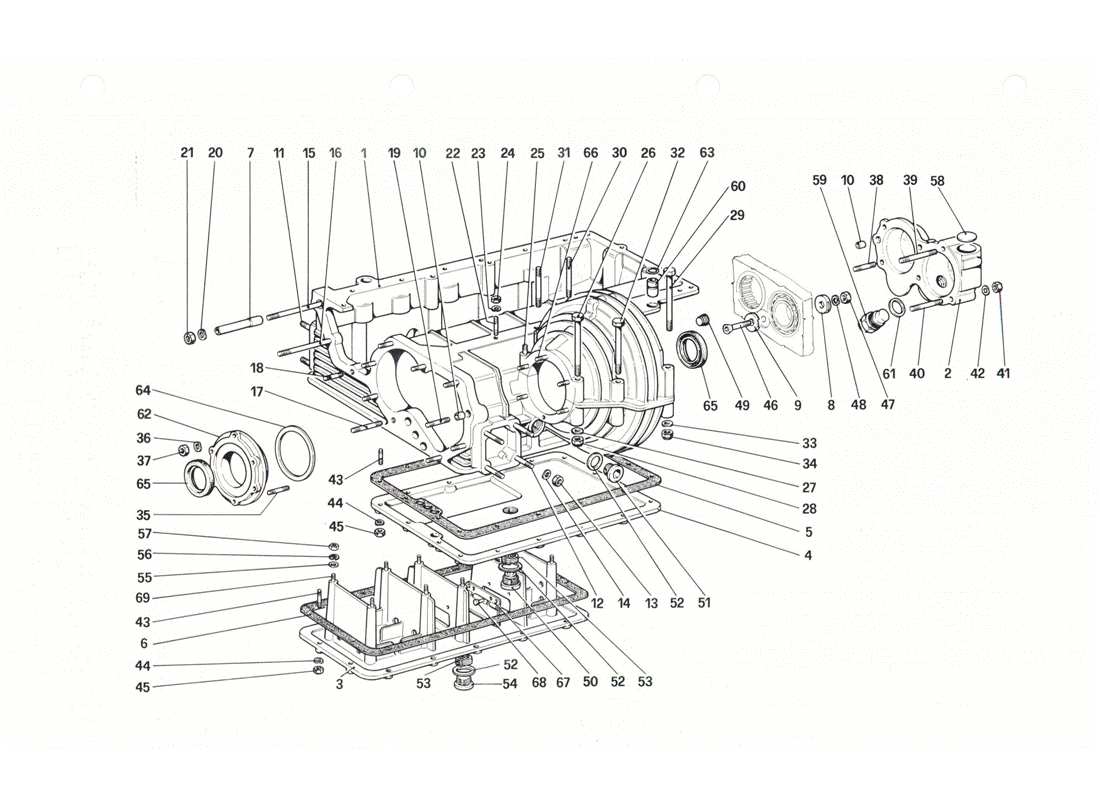 teilediagramm mit der teilenummer 13541121