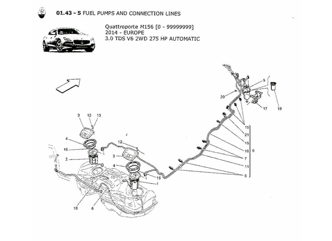 teilediagramm mit der teilenummer 670007856