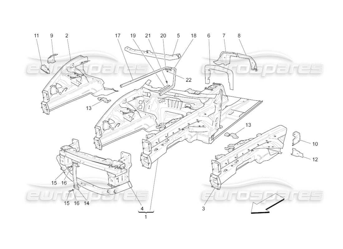 teilediagramm mit der teilenummer 14238621