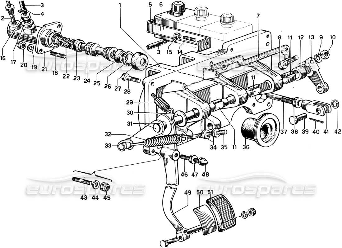 teilediagramm mit der teilenummer-id 8-uni 210