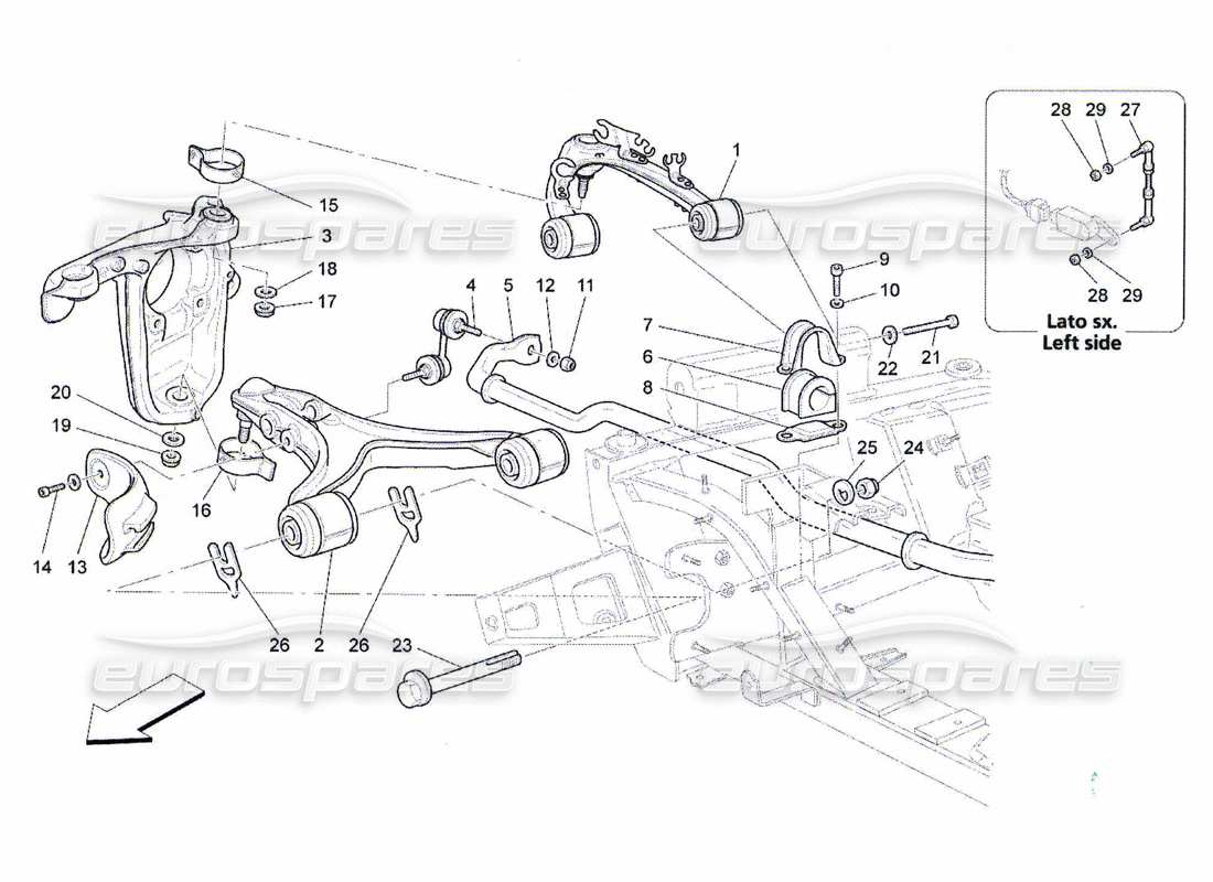 teilediagramm mit der teilenummer 240875