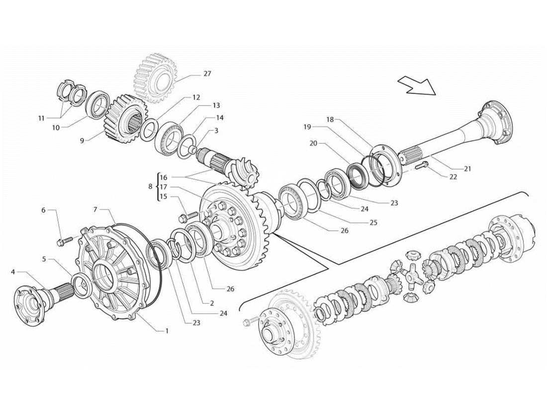 teilediagramm mit der teilenummer 086525241