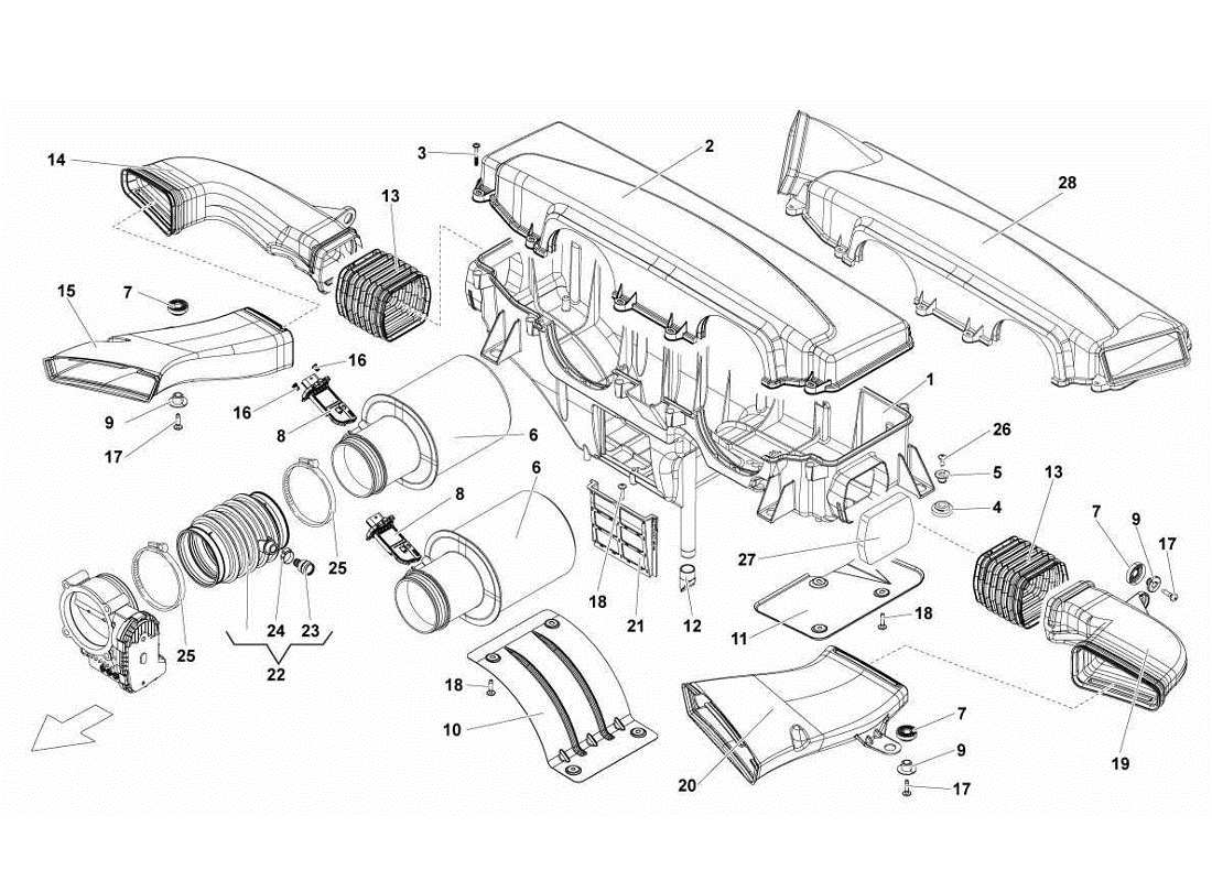 teilediagramm mit der teilenummer 420133540