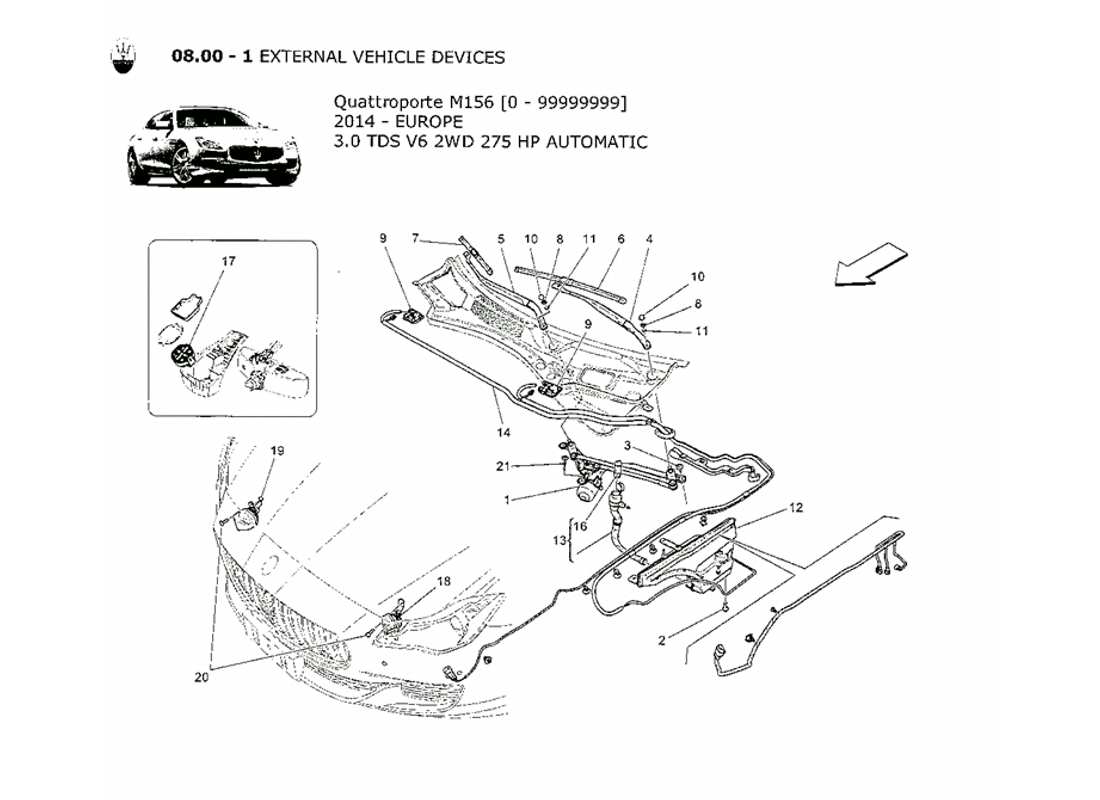 teilediagramm mit der teilenummer 670007188