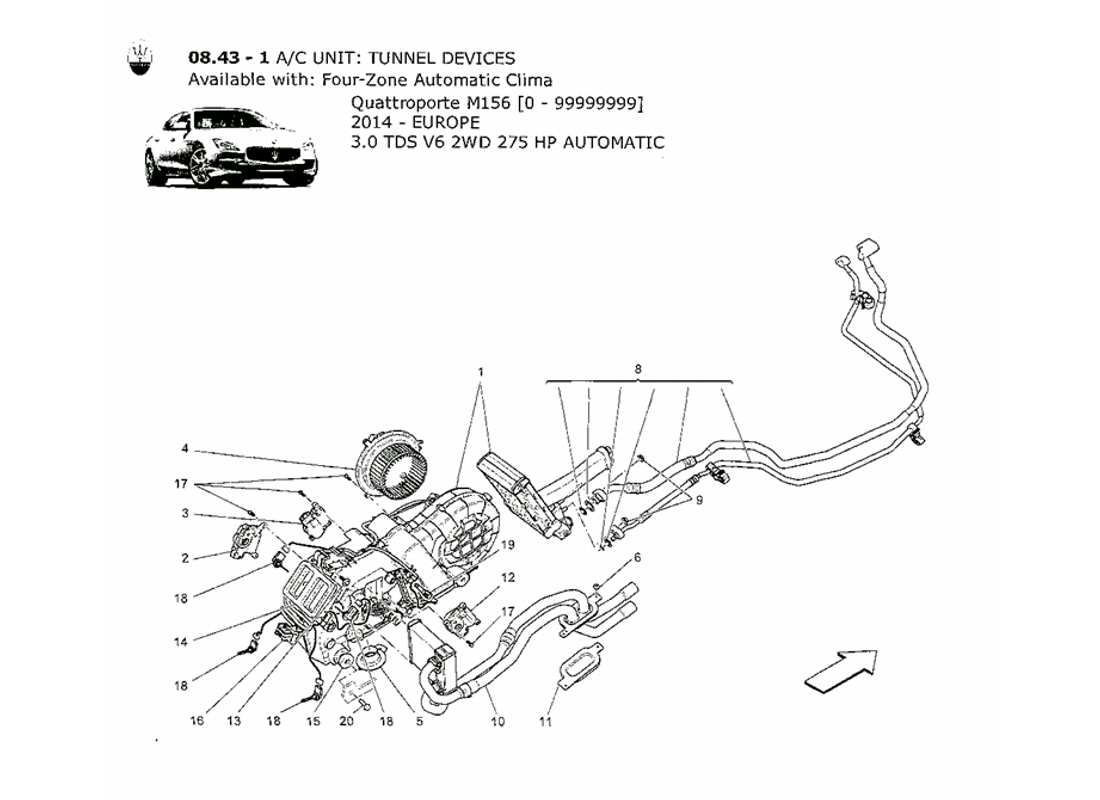 teilediagramm mit der teilenummer 673000045