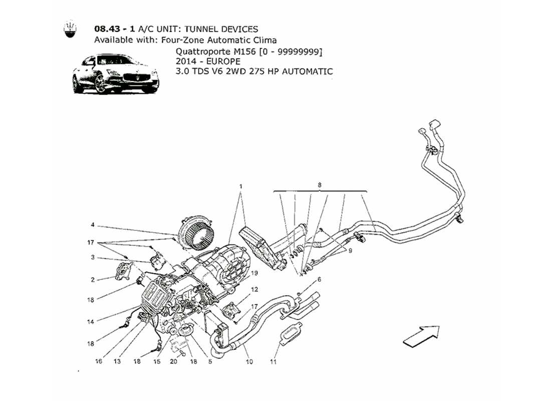 teilediagramm mit der teilenummer 670002045