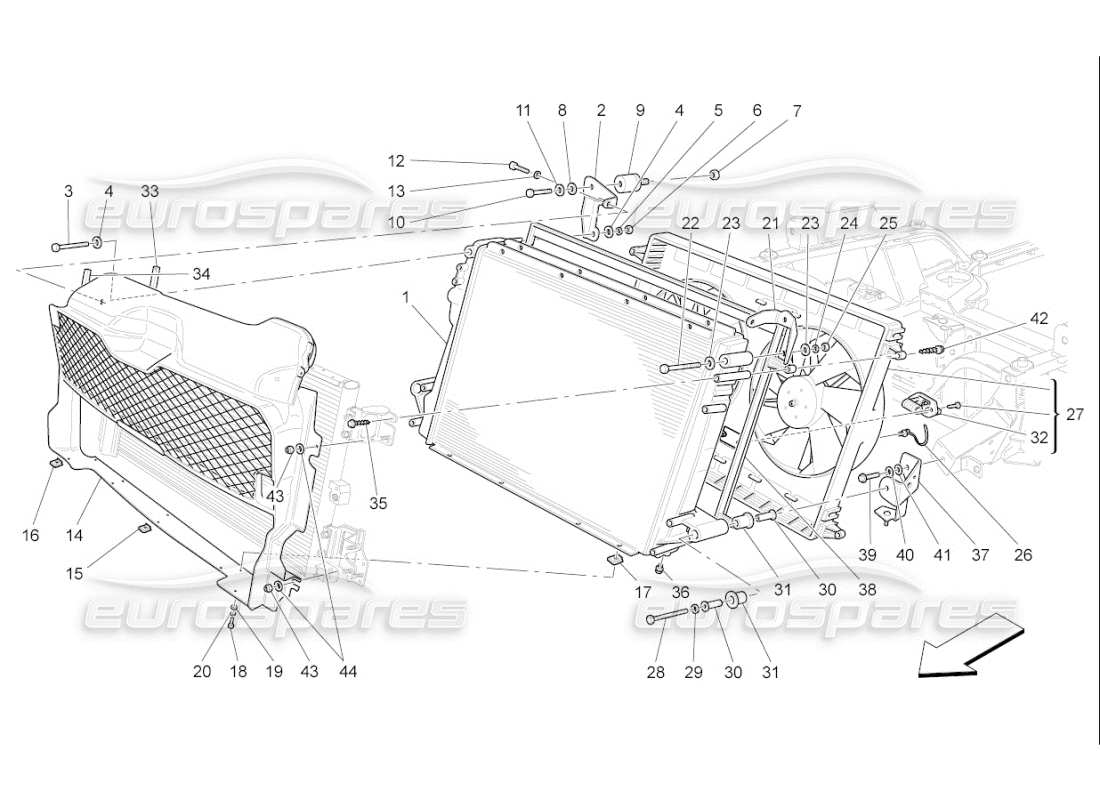 teilediagramm mit der teilenummer 242693