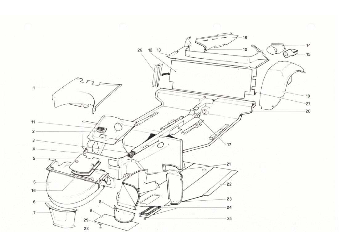 teilediagramm mit der teilenummer 60431301