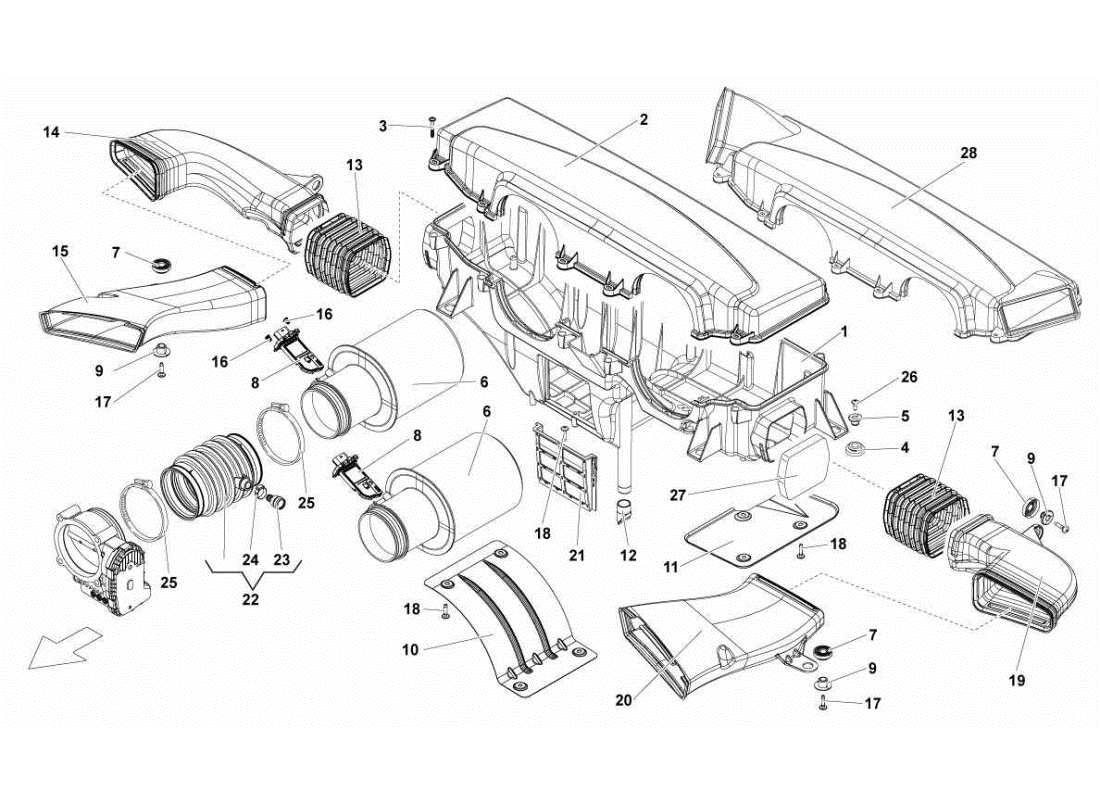 teilediagramm mit der teilenummer 6n0129734