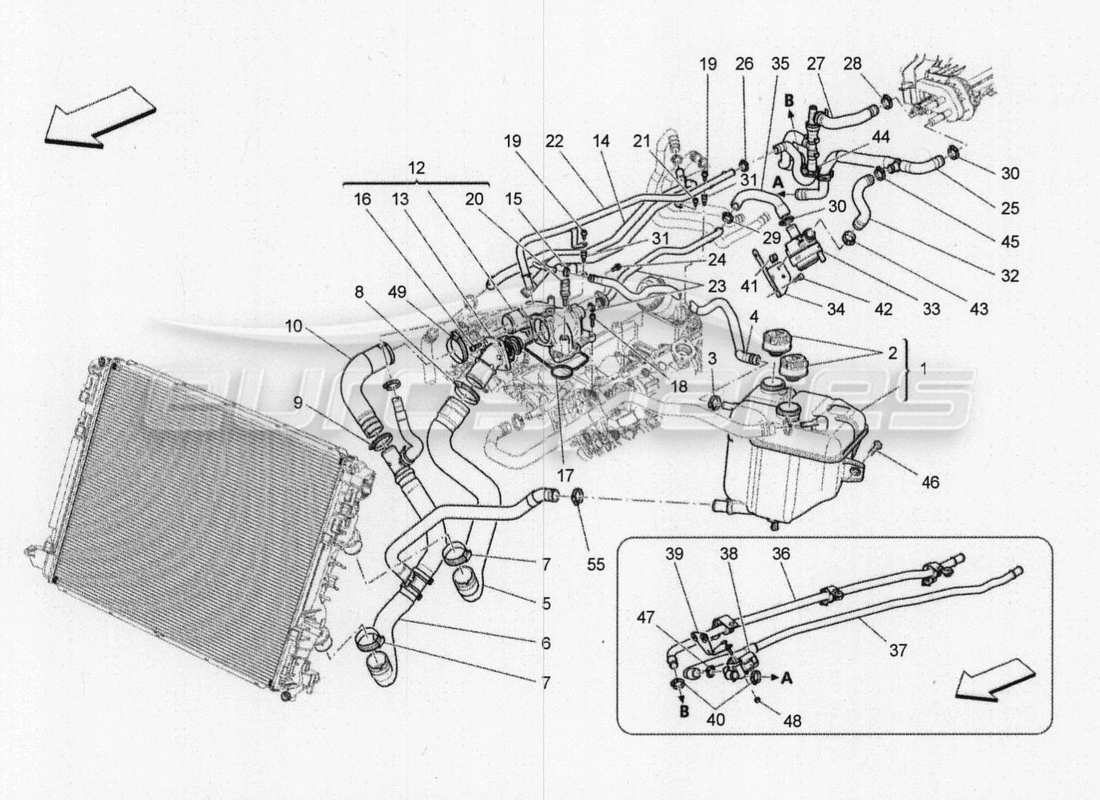 teilediagramm mit der teilenummer 304042