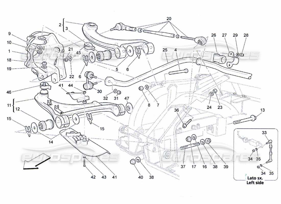 teilediagramm mit der teilenummer 228958