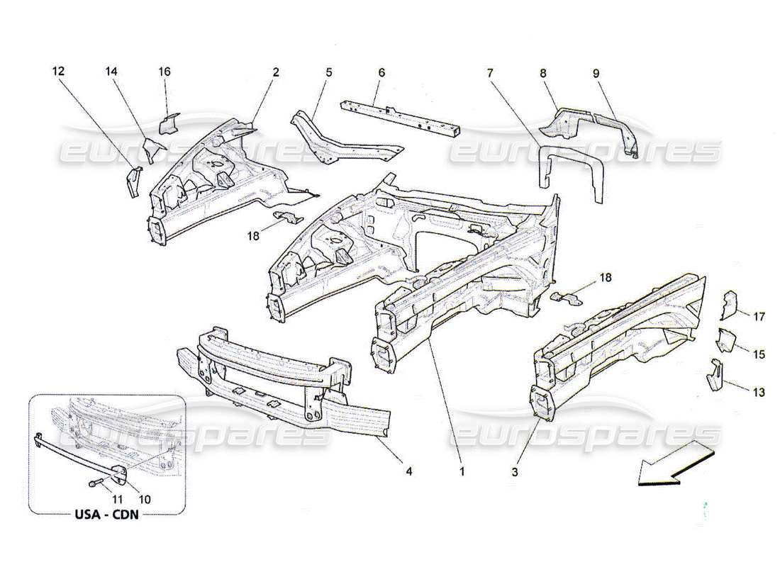 teilediagramm mit der teilenummer 67214400