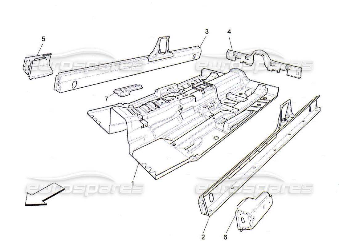 teilediagramm mit der teilenummer 980139522