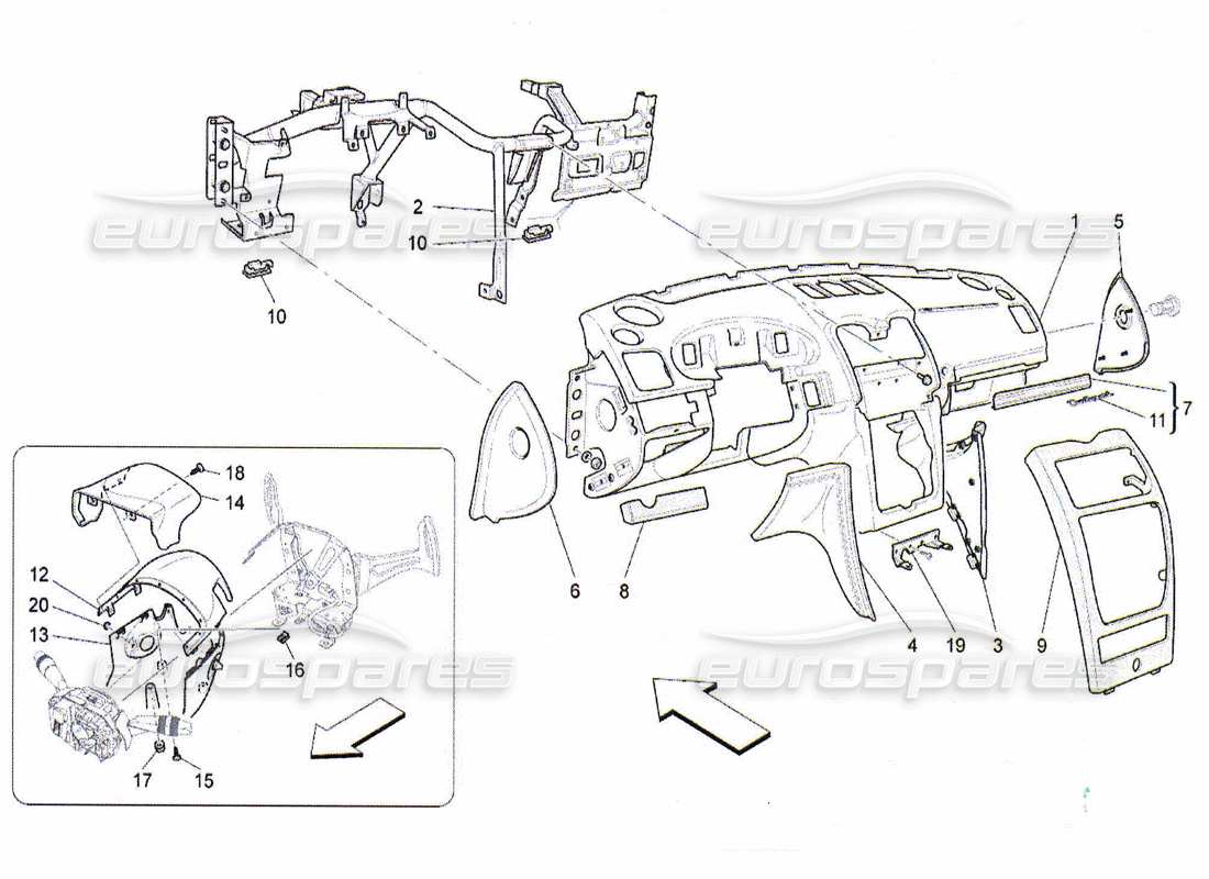 teilediagramm mit der teilenummer 68001500