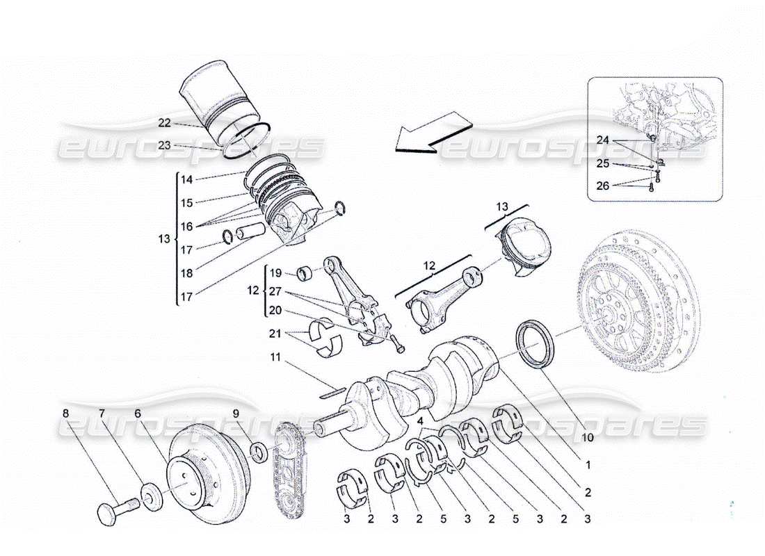 teilediagramm mit der teilenummer 201224