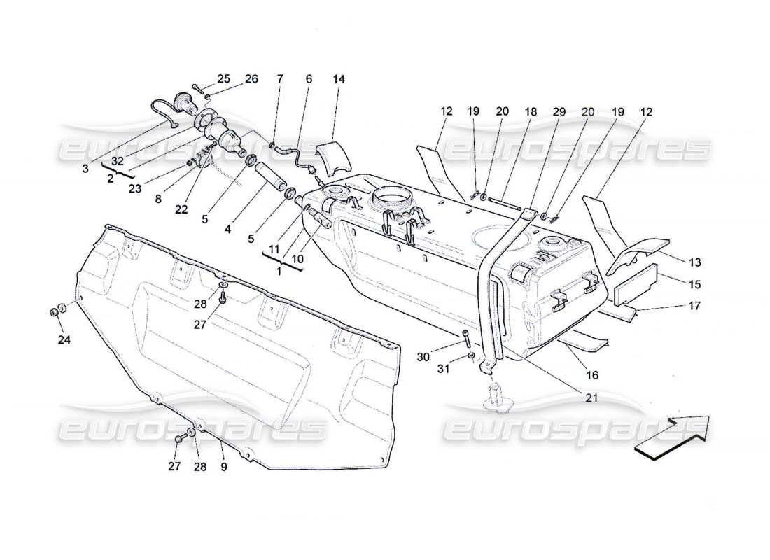 teilediagramm mit der teilenummer 239711