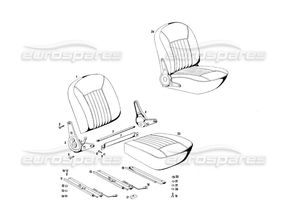 teilediagramm mit der teilenummer 107 bp 58617