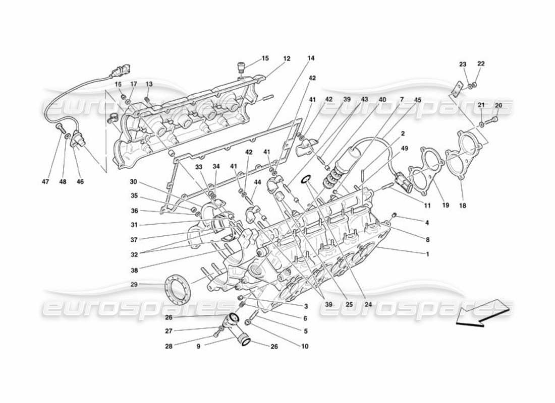 teilediagramm mit der teilenummer 13541824