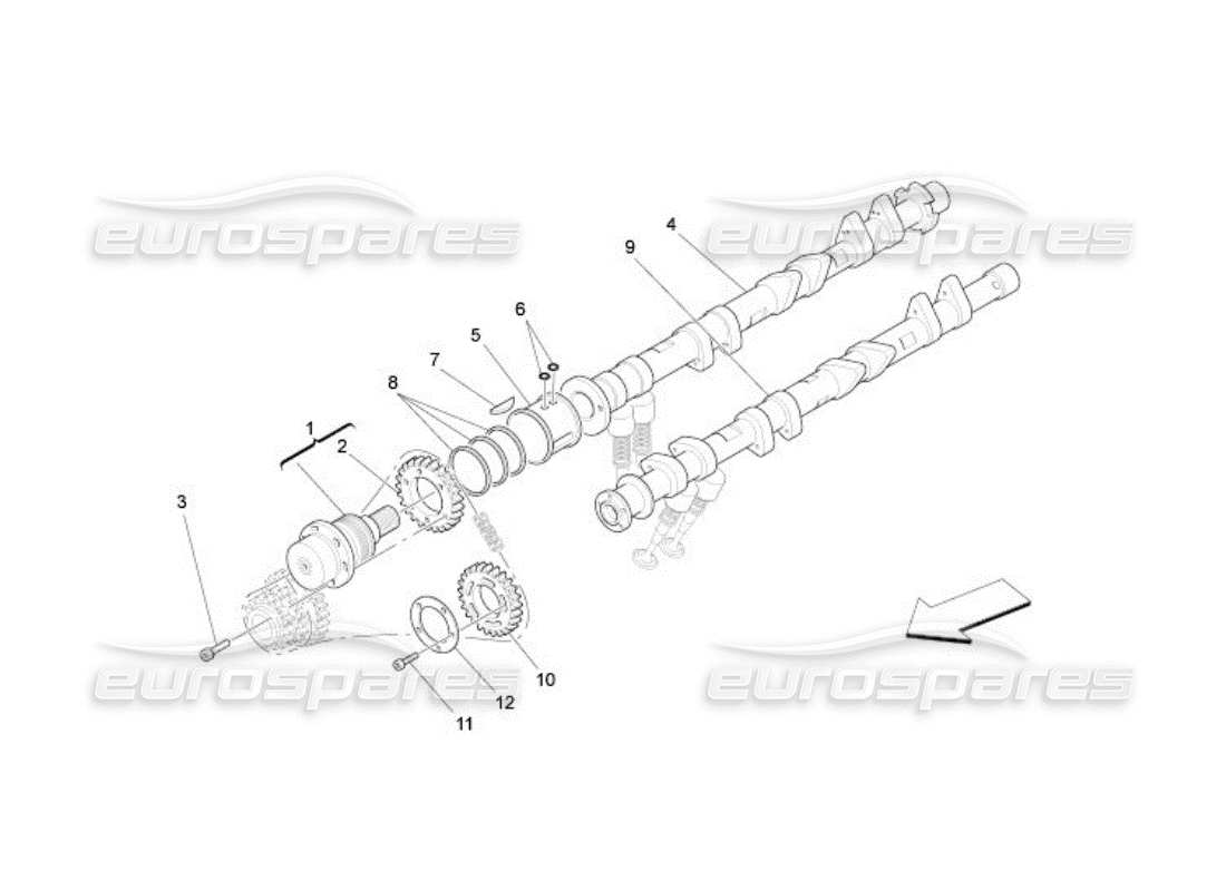 teilediagramm mit der teilenummer 205348