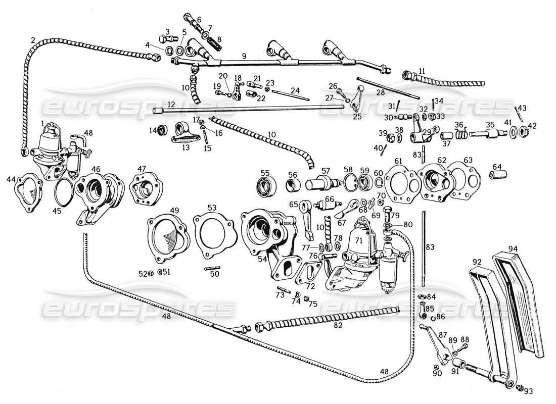 teilediagramm mit der teilenummer 95180130