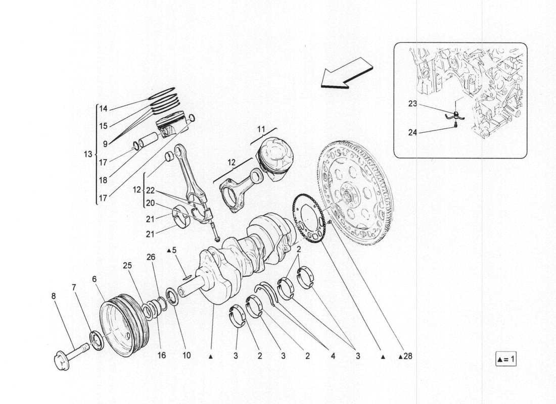teilediagramm mit der teilenummer 323957