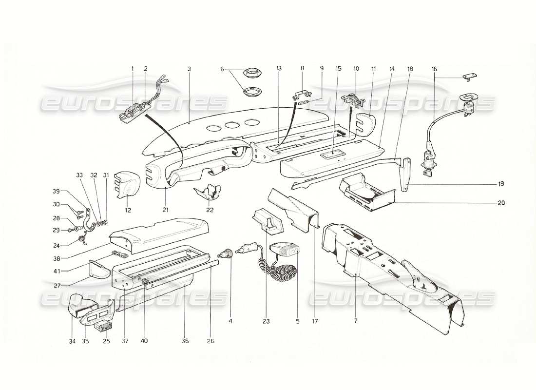 teilediagramm mit der teilenummer 40316309