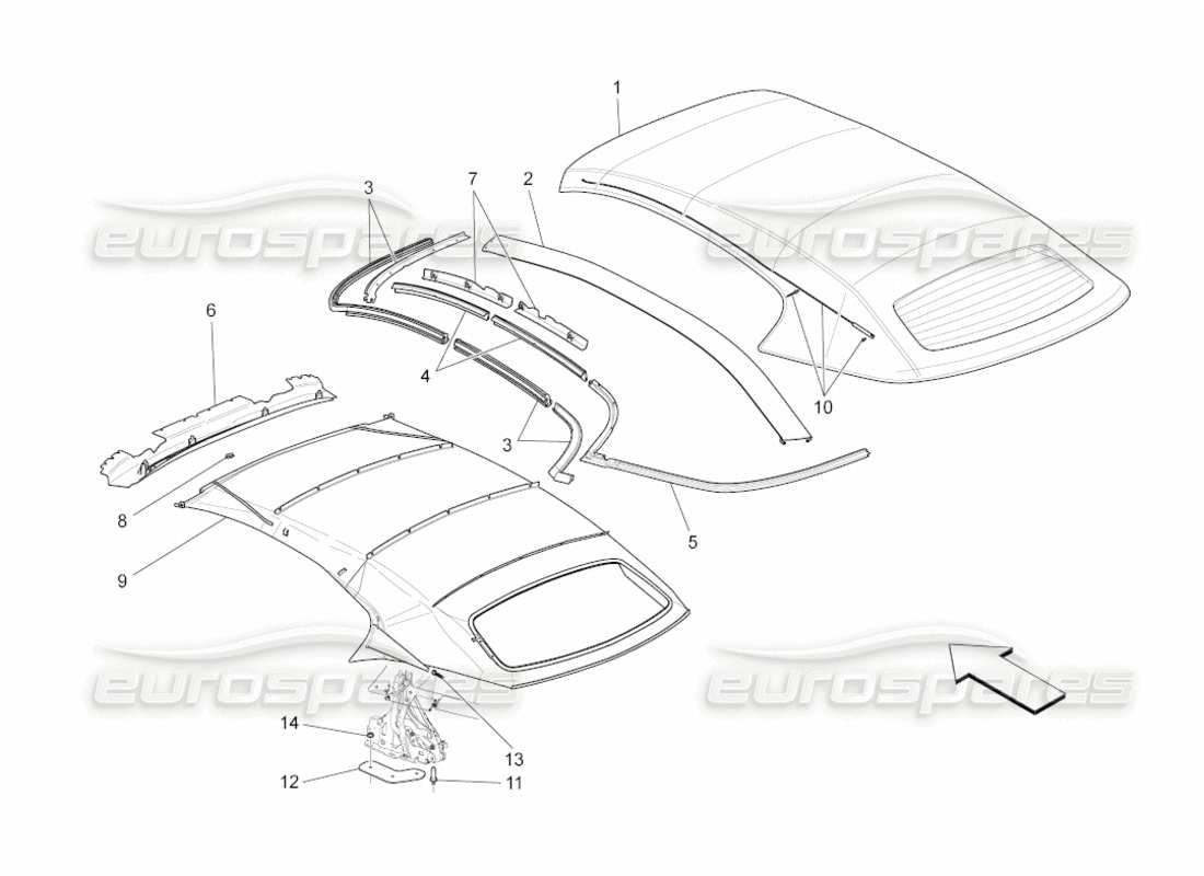 teilediagramm mit der teilenummer 83079400