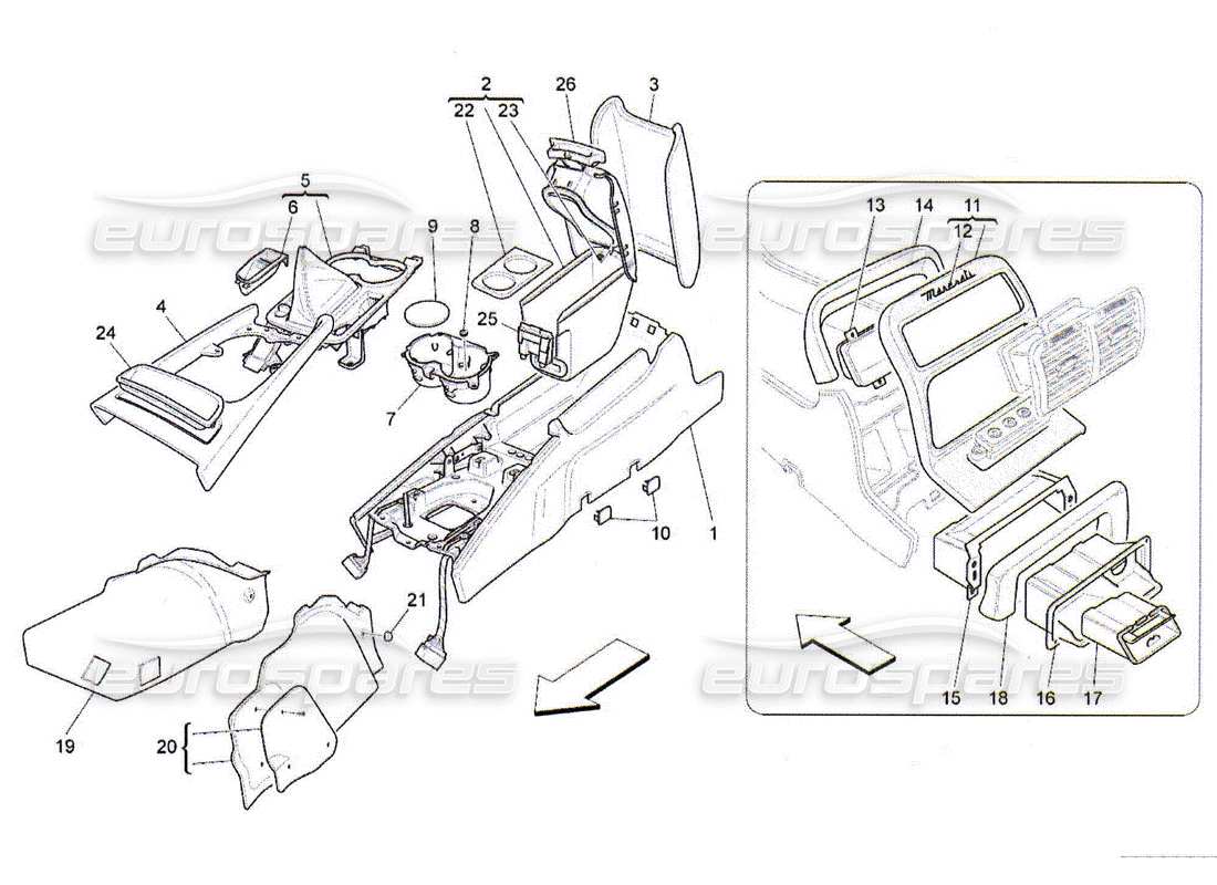 teilediagramm mit der teilenummer 67871300