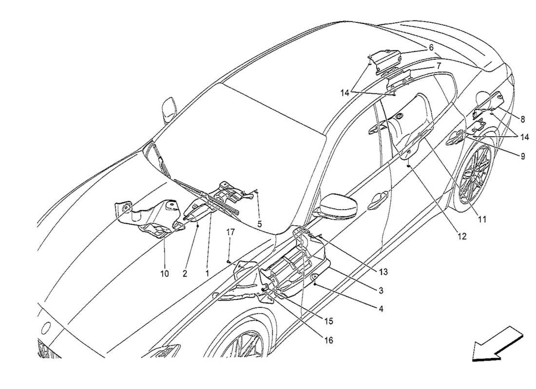 teilediagramm mit der teilenummer 670005780