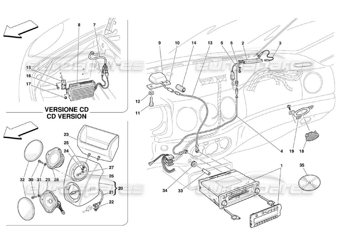 teilediagramm mit der teilenummer 67756200