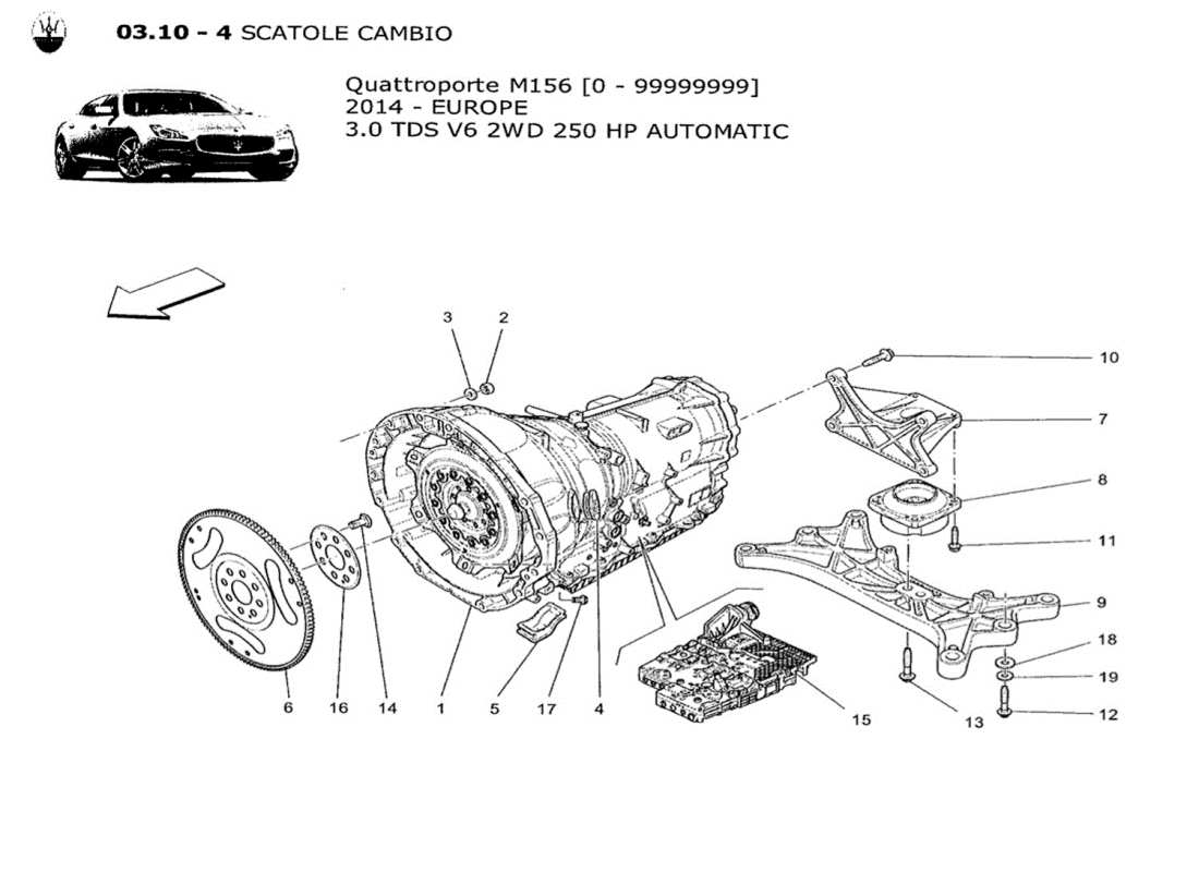 teilediagramm mit der teilenummer 18752924