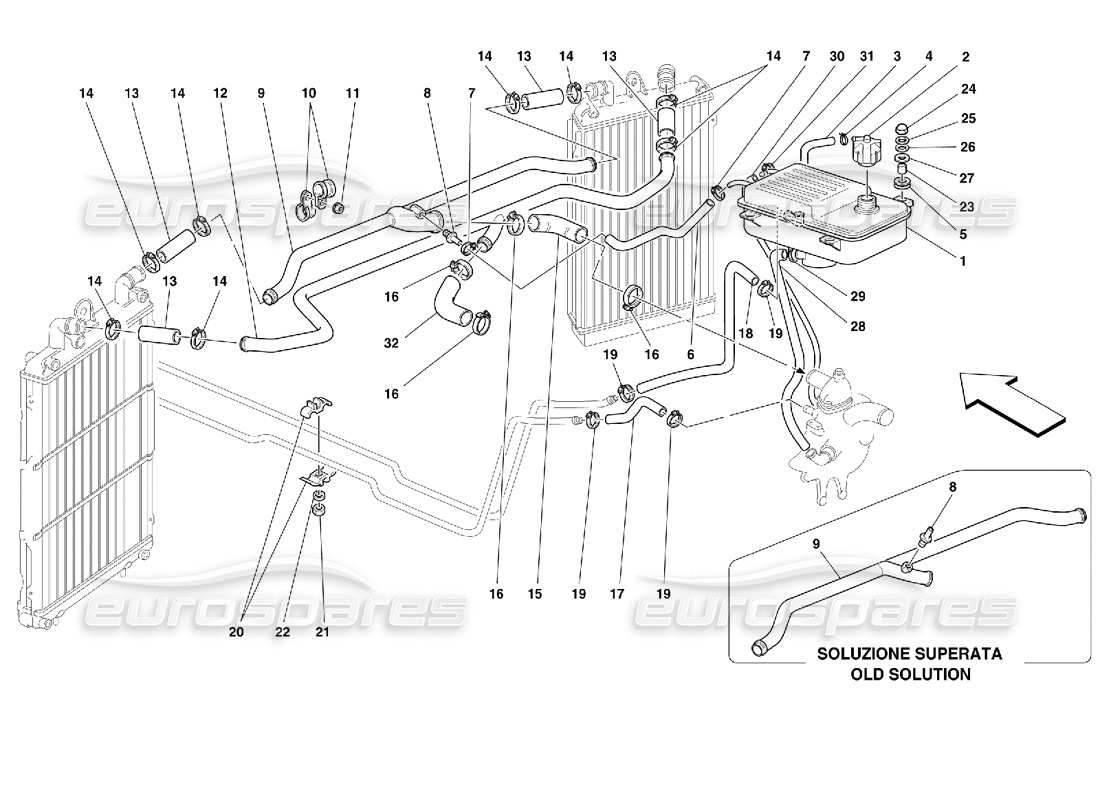 teilediagramm mit der teilenummer 157160