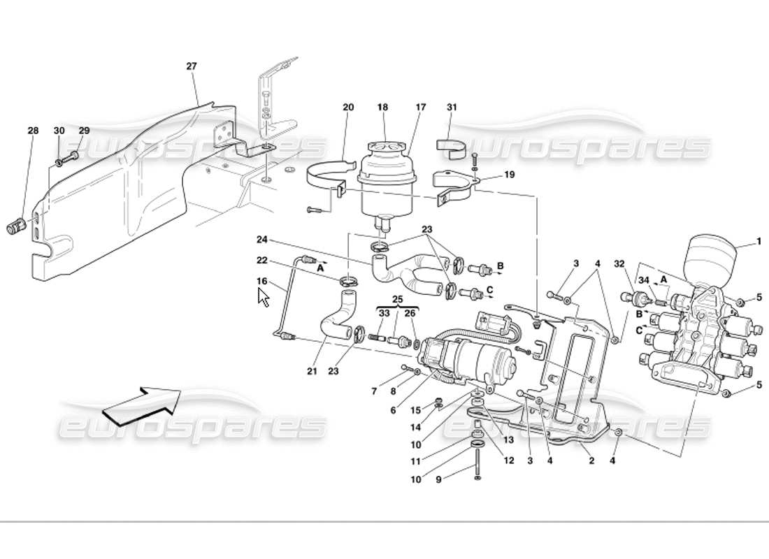 teilediagramm mit der teilenummer 186037