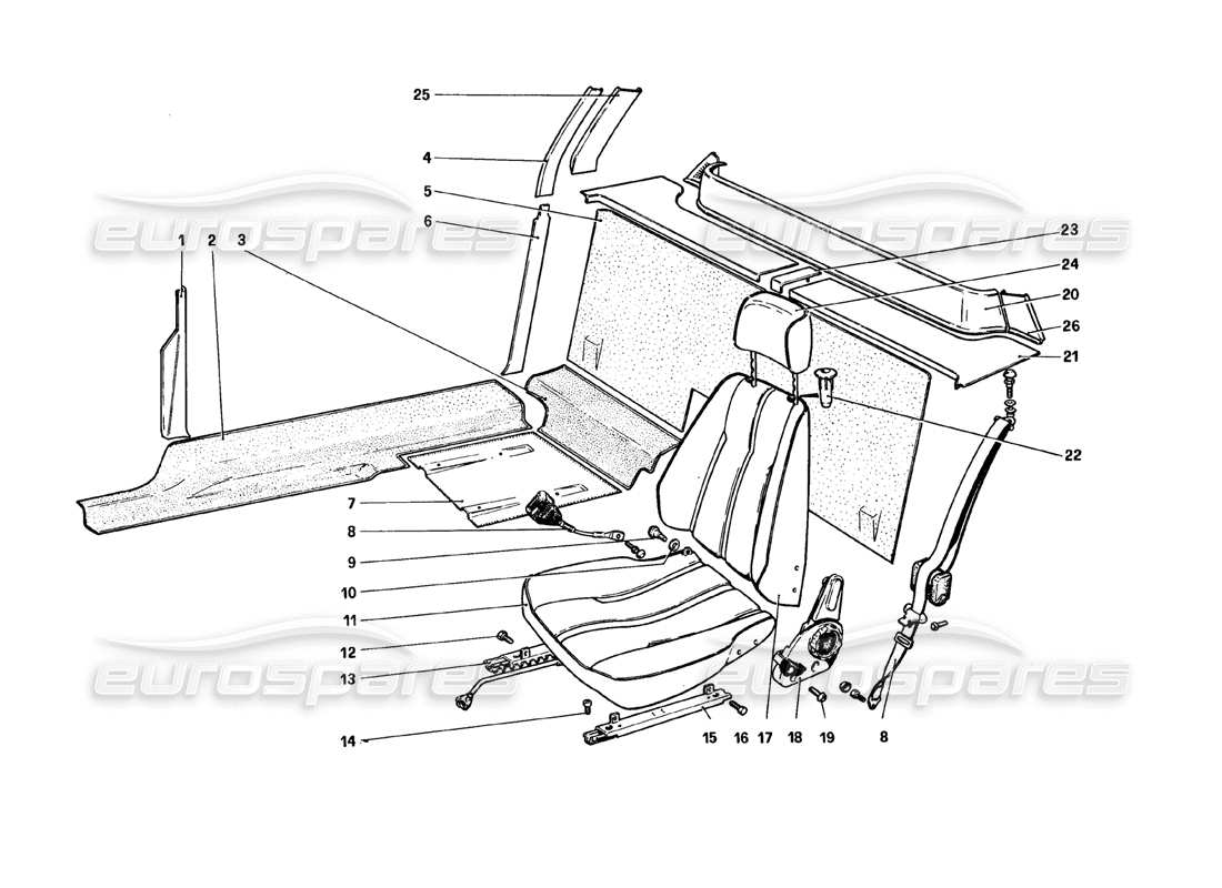 teilediagramm mit der teilenummer 60502000