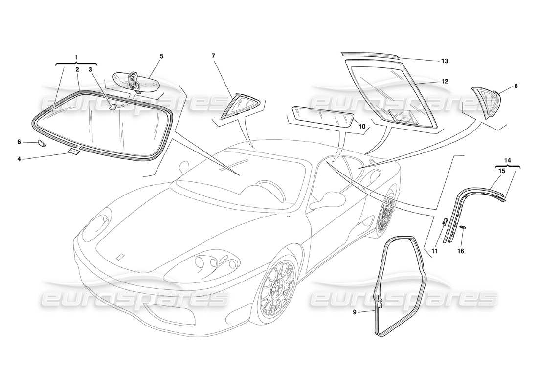 teilediagramm mit der teilenummer 65547300