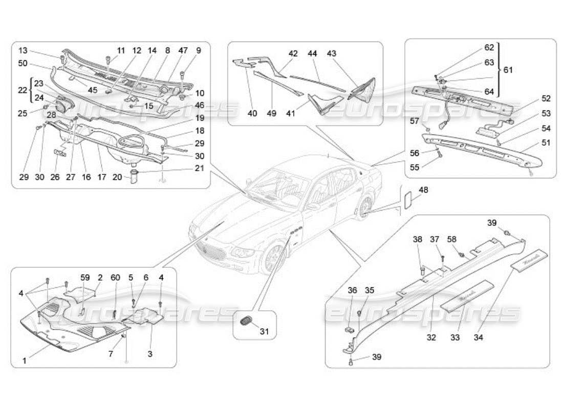 teilediagramm mit der teilenummer 67889100