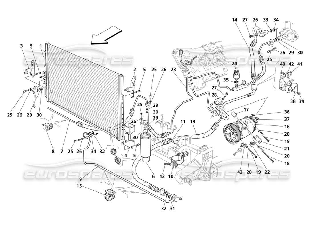 teilediagramm mit der teilenummer 14307124