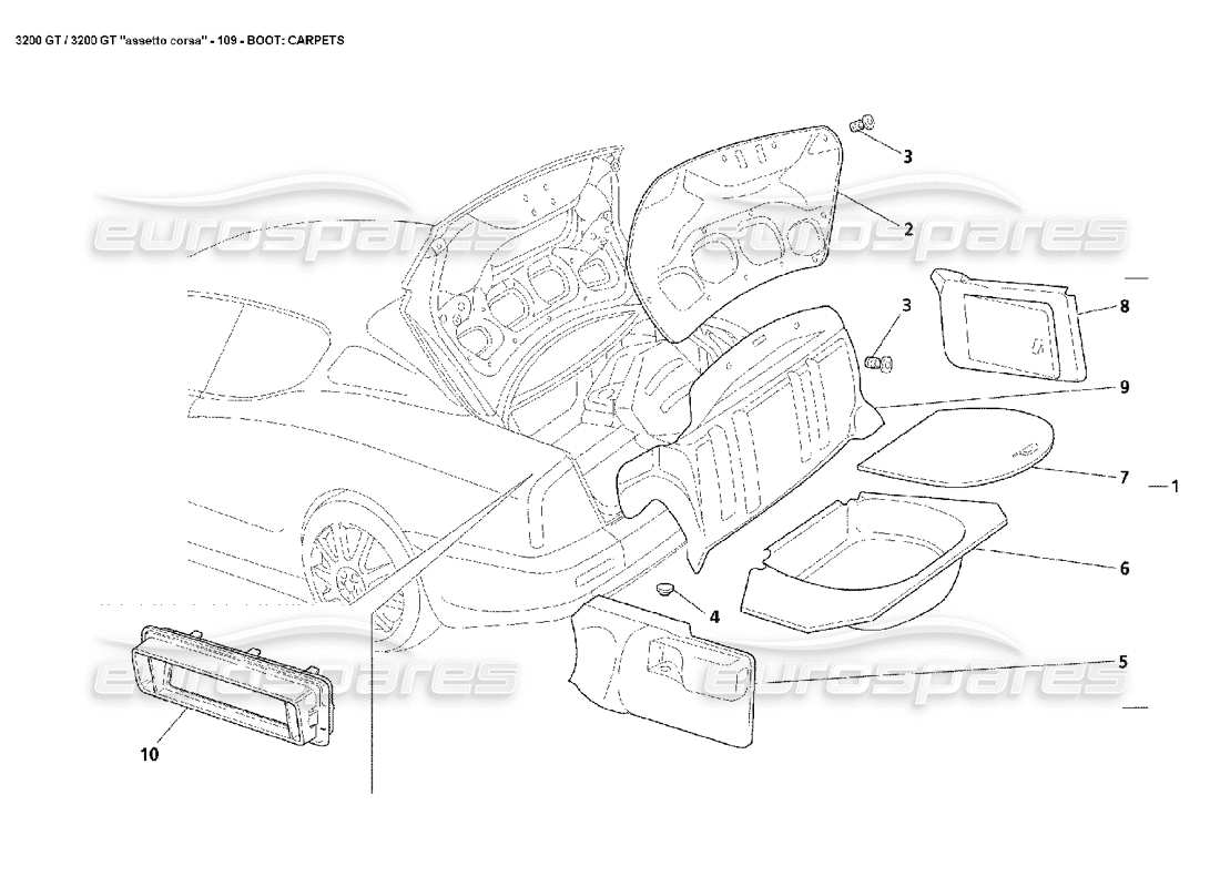 teilediagramm mit der teilenummer 384700014