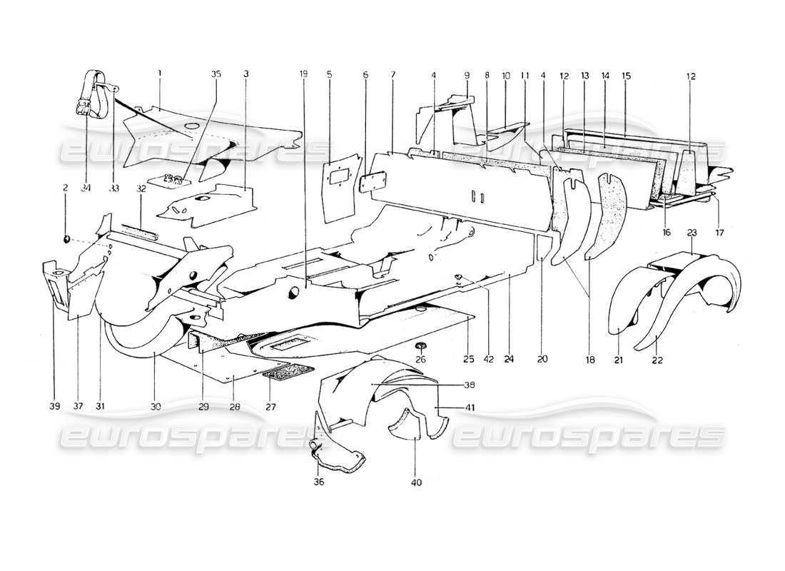 teilediagramm mit der teilenummer 40292907